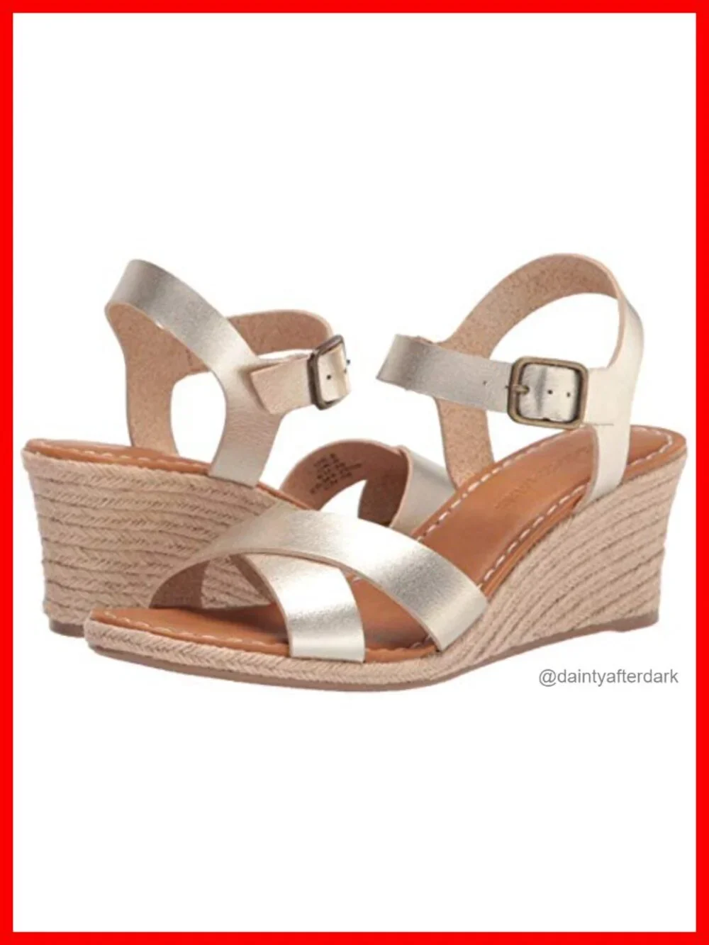 N/A chic wedge